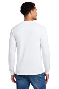 Jerzees - Dri-Power 50/50 Cotton/Poly Long Sleeve T-Shirt - White Back
