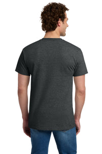 Jerzees -  Dri-Power 50/50 Cotton/Poly Pocket T-Shirt - Black Heather Back