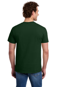 Jerzees -  Dri-Power 50/50 Cotton/Poly Pocket T-Shirt - Forest Green Back