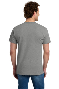 Jerzees -  Dri-Power 50/50 Cotton/Poly Pocket T-Shirt - Oxford Back