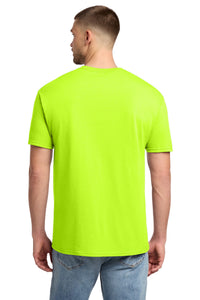 Jerzees -  Dri-Power 50/50 Cotton/Poly T-Shirt - Safety Green Back