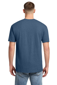 Jerzees -  Dri-Power 50/50 Cotton/Poly T-Shirt - Vintage Heather Blue Back