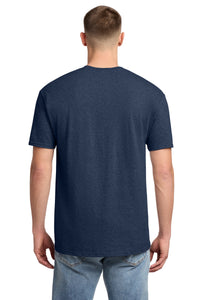 Jerzees -  Dri-Power 50/50 Cotton/Poly T-Shirt - Vintage Heather Navy Back