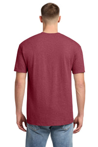 Jerzees -  Dri-Power 50/50 Cotton/Poly T-Shirt - Vintage Heather Red Back