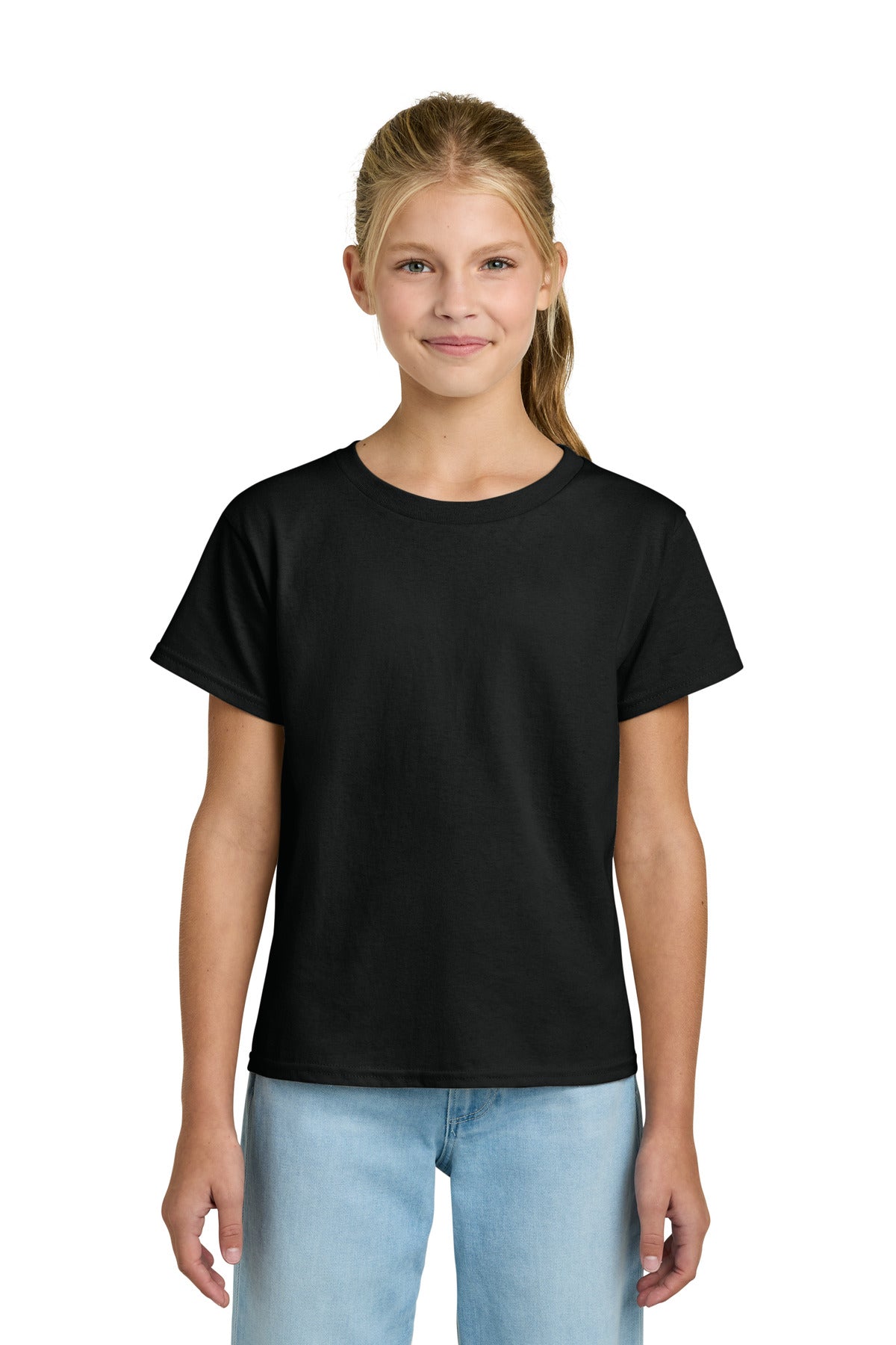 Gildan Youth Light Cotton Tee 3000B - Black