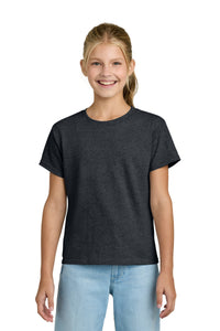 Gildan Youth Light Cotton Tee 3000B - Dark Heather