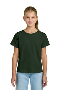 Gildan Youth Light Cotton Tee 3000B - Forest Green