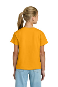 Gildan Youth Light Cotton Tee 3000B - Gold Back