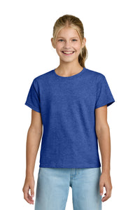 Gildan Youth Light Cotton Tee 3000B - Heather Royal
