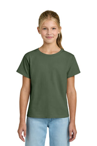 Gildan Youth Light Cotton Tee 3000B - Military Green