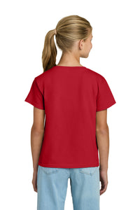 Gildan Youth Light Cotton Tee 3000B - Red Back