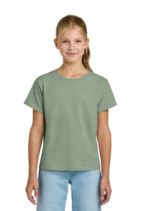 Gildan Youth Light Cotton Tee 3000B - Sage