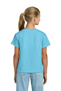 Gildan Youth Light Cotton Tee 3000B - Sky Back