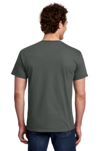 Gildan Light Cotton Tee 3000 - Charcoal Back