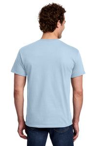 Gildan Light Cotton Tee 3000 - Light Blue Back