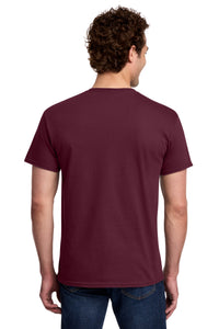 Gildan Light Cotton Tee 3000 - Maroon Back