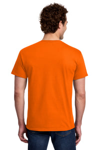 Gildan Light Cotton Tee 3000 - S. Orange Back