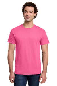 Gildan Light Cotton Tee 3000 - Safety Pink