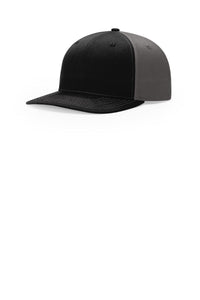 Richardson Solid Twill Trucker 312 - Black/ Charcoal