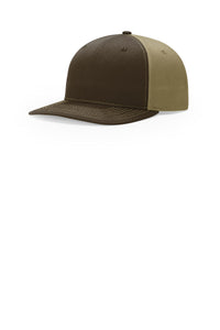 Richardson Solid Twill Trucker 312 - Brown/ Khaki