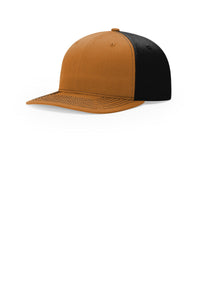 Richardson Solid Twill Trucker 312 - Caramel/ Black