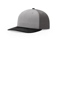 Richardson Solid Twill Trucker 312 - Grey/ Charcoal/ Black