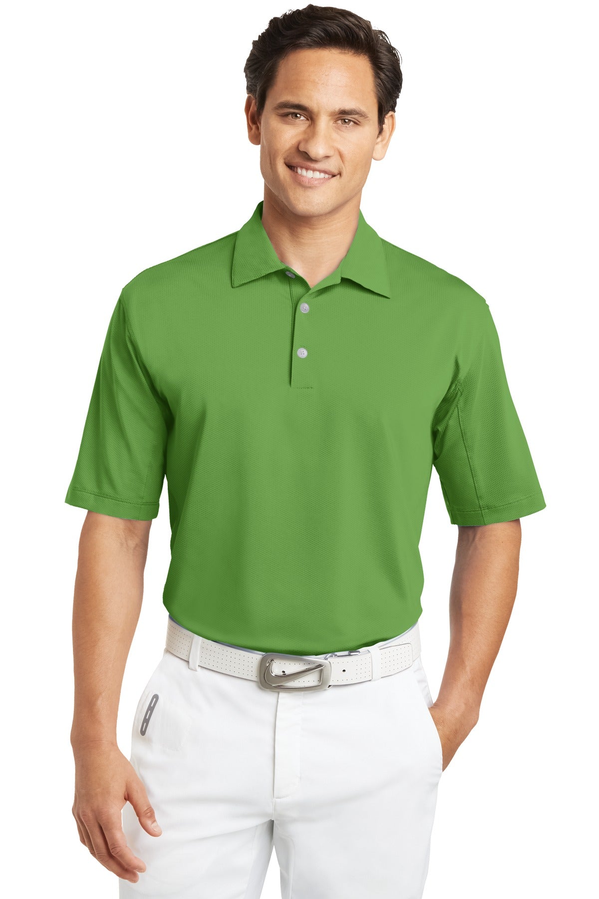 DISCONTINUED Nike Sphere Dry Diamond Polo - Chlorophyll