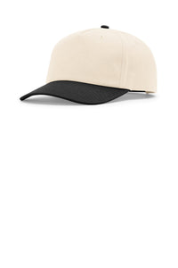 Richardson 5-Panel Relaxed Gramps 356 - Cream/ Cream/ Black