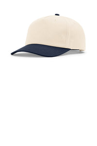 Richardson 5-Panel Relaxed Gramps 356 - Cream/ Cream/ Navy