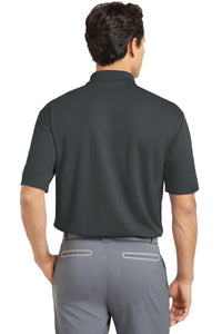 DISCONTINUED Nike Dri-FIT Micro Pique Polo - Anthracite Back