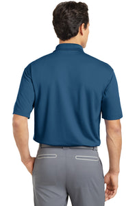DISCONTINUED Nike Dri-FIT Micro Pique Polo - French Blue Back