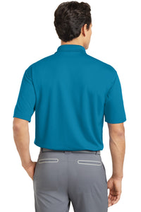 DISCONTINUED Nike Dri-FIT Micro Pique Polo - Tidal Blue Back
