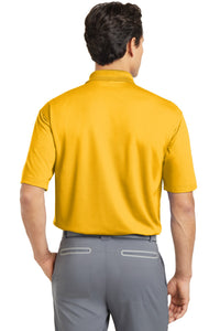 DISCONTINUED Nike Dri-FIT Micro Pique Polo - University Gold Back