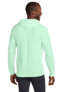 Jerzees Classics Unisex Cotton Long Sleeve Hooded T-Shirt 363LH - Mint To Be Back