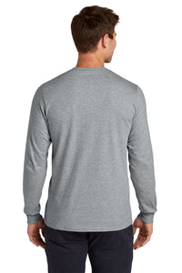 Jerzees Classics Unisex Cotton Long Sleeve T-Shirt 363L - Athletic Heather Back