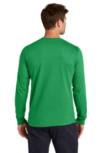 Jerzees Classics Unisex Cotton Long Sleeve T-Shirt 363L - Kelly Back