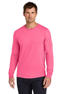 Jerzees Classics Unisex Cotton Long Sleeve T-Shirt 363L - Neon Pink