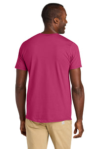 Jerzees Classics Unisex Cotton T-Shirt 363M - Cyber Pink Back
