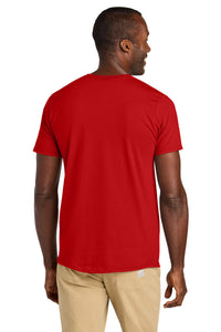 Jerzees Classics Unisex Cotton T-Shirt 363M - Fiery Red Back