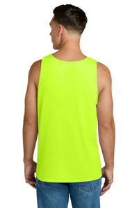 Jerzees Classics Unisex Cotton Tank 363TK - Safety Green Back