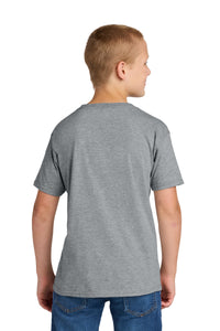 Jerzees Classics Youth Cotton T-Shirt 363Y - Athletic Heather Back