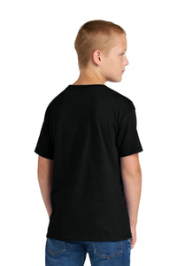 Jerzees Classics Youth Cotton T-Shirt 363Y - Black Ink Back
