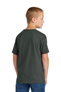 Jerzees Classics Youth Cotton T-Shirt 363Y - Charcoal Grey Back