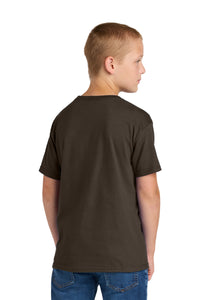 Jerzees Classics Youth Cotton T-Shirt 363Y - Chocolate Back