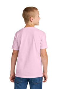 Jerzees Classics Youth Cotton T-Shirt 363Y - Classic Pink Back