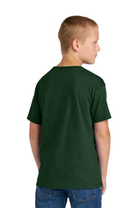 Jerzees Classics Youth Cotton T-Shirt 363Y - Forest Green Back