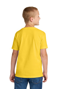 Jerzees Classics Youth Cotton T-Shirt 363Y - Island Yellow Back