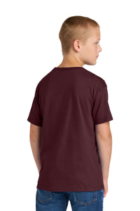 Jerzees Classics Youth Cotton T-Shirt 363Y - Maroon Back