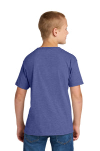 Jerzees Classics Youth Cotton T-Shirt 363Y - Retro Heather Purple Back