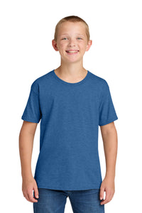 Jerzees Classics Youth Cotton T-Shirt 363Y - Retro Heather Royal